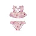 Deux Par Deux 2pc Swimsuit - Gradient Lilac Flowers-H30OG12-3H143 2/3-Pumpkin Pie Kids Canada