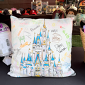 Disneyland Pillow 17 x 17