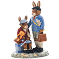Evacuees Boy and Girl Bunnykins