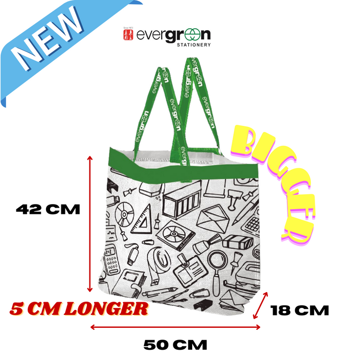Evergreen Recycle Bag Large Size