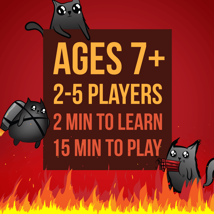 Specs: ages 7+, 2 to 5 players, 2 minutes to learn, 15 to play