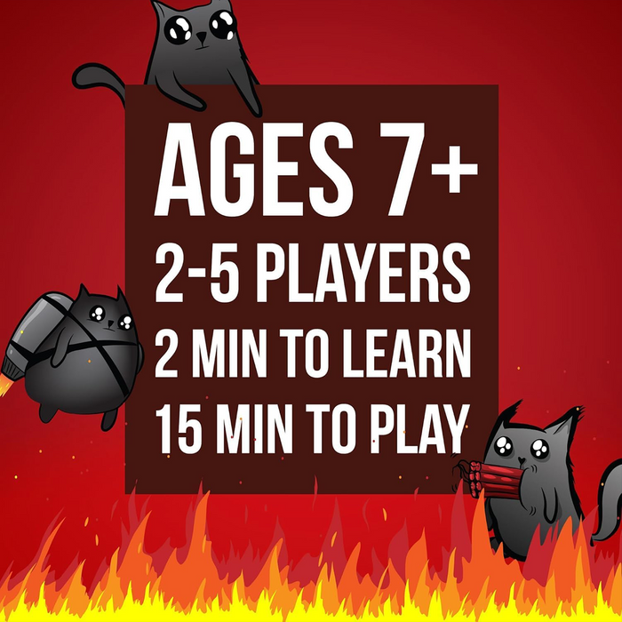 Specs: ages 7+, 2 to 5 players, 2 minutes to learn, 15 to play