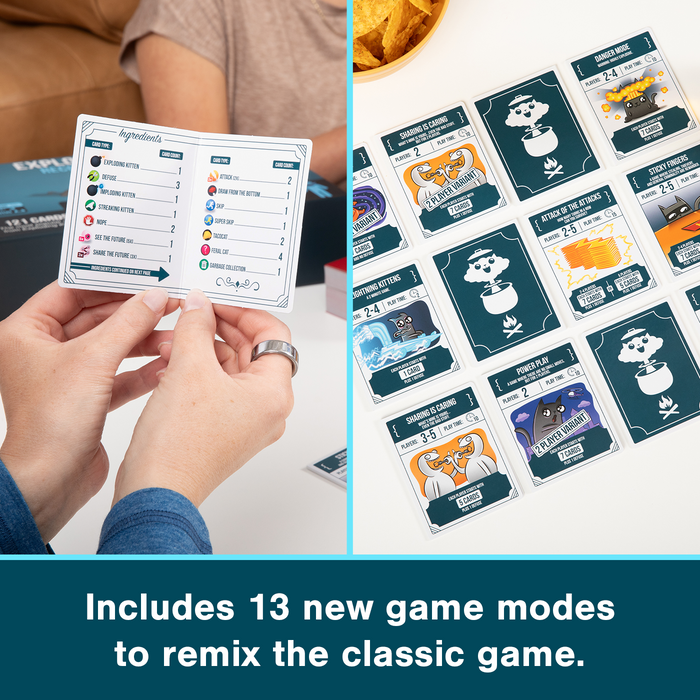 Recipes for Disaster game-mode recipe cards