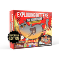 Exploding Kittens The Board Game Super Fan Edition box at an angle