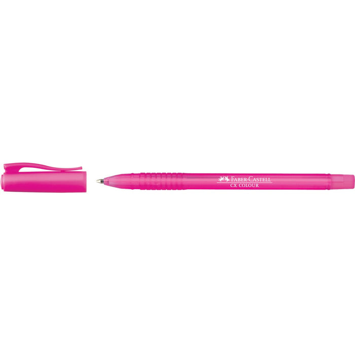 Faber-Castell CX Colour Ballpen, Wallet of 10
