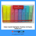 Faber-Castell Highlighter Textliner 46 Pastel, Wallet of 8