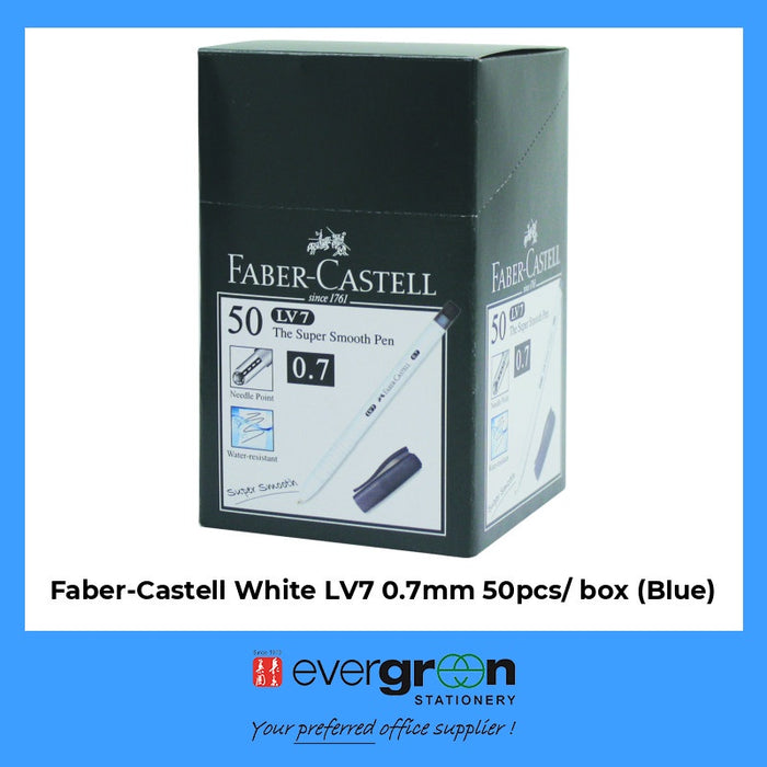 Faber-Castell White LV7 0.7mm 50pcs