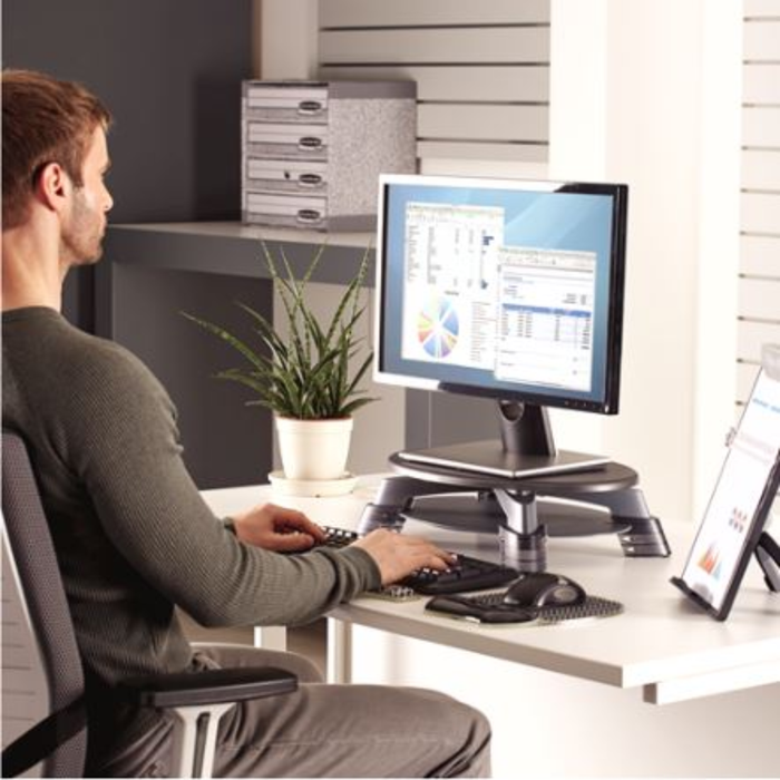 Fellowes Rotating Monitor Riser