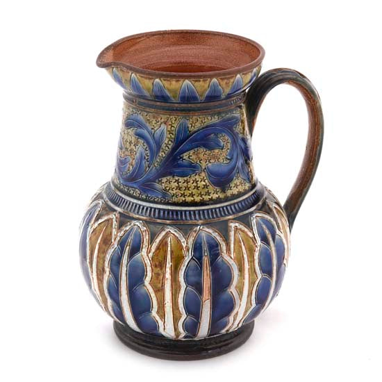 Foilage Incised Jug