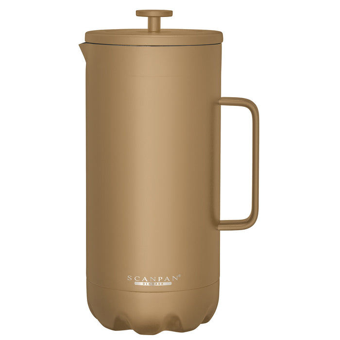 French Press 1L Tan