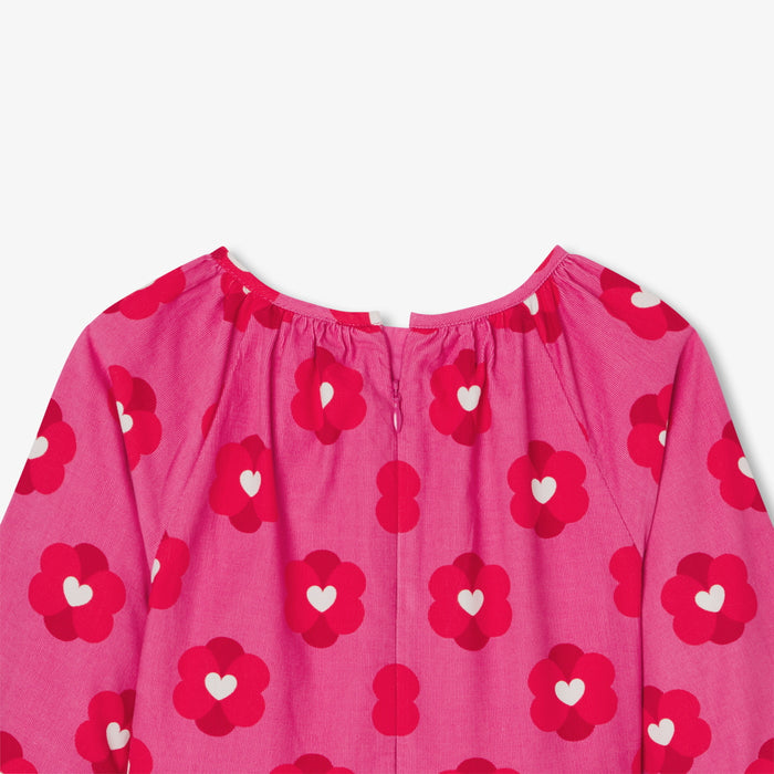 Girl dress in milleraies velvet