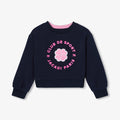 Girl fleece sweatshirt