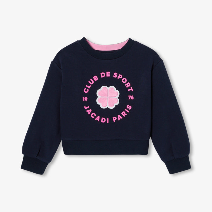 Girl fleece sweatshirt