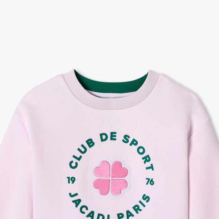 Girl fleece sweatshirt