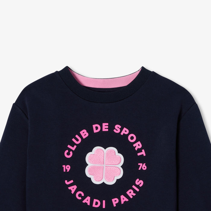 Girl fleece sweatshirt