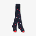 Girl intarsia heart tights