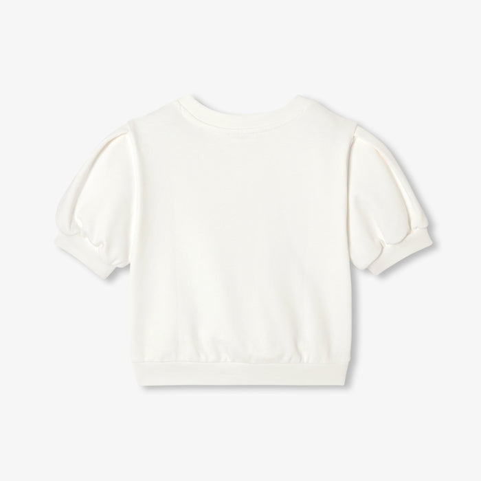 Girl short-sleeved sweatshirt