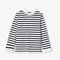 Girl striped organic cotton T-shirt