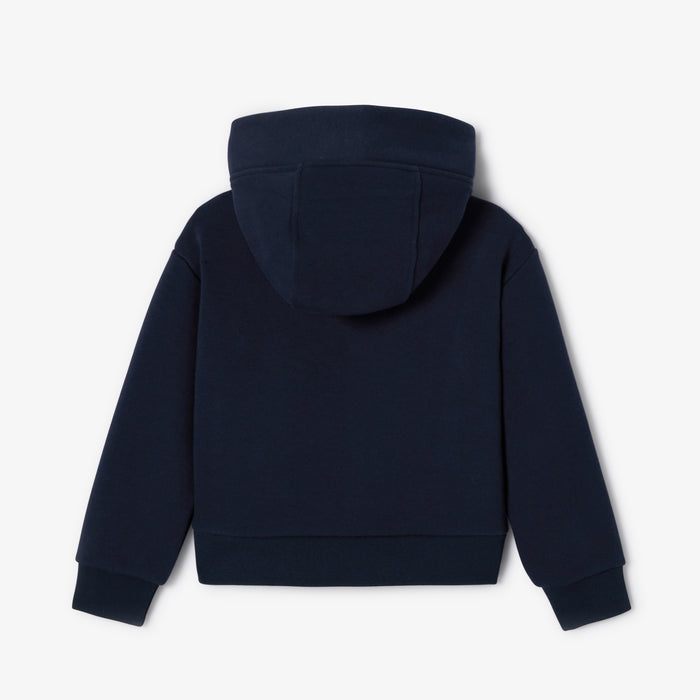 Girl zip-up fleece hoodie