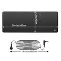 Grounding Mat (15ft Cord) – Carbon Earthing Pad: Relax/Stress Relief/Better Sleep /Home Office/Yoga