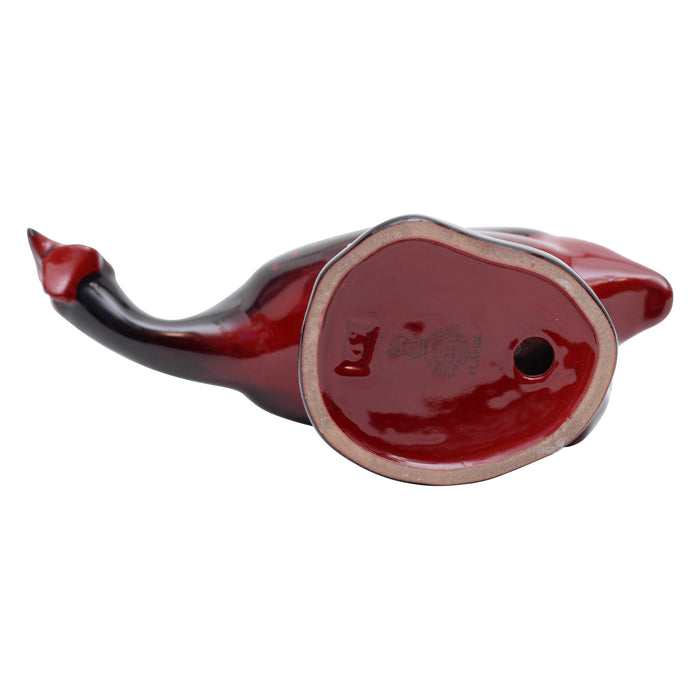 Guinea Fowl Flambe sculpture