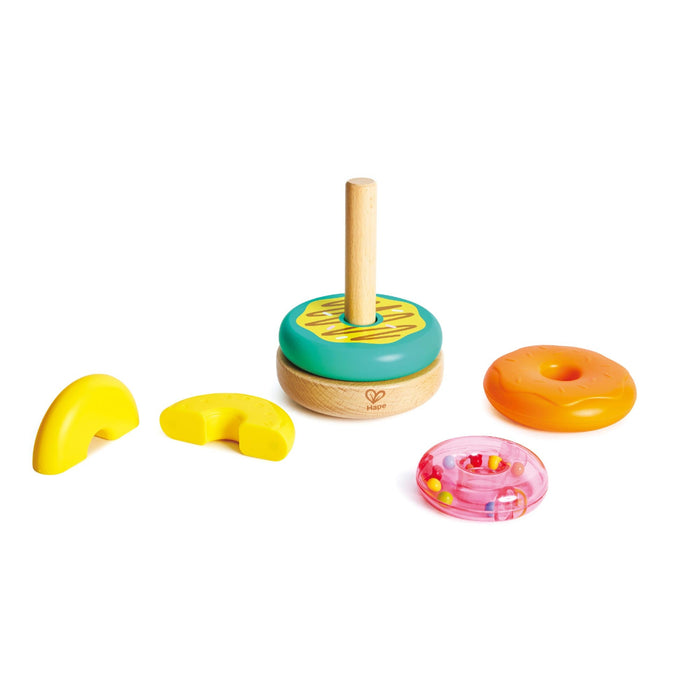 Hape Stacking Donut-E0532-Pumpkin Pie Kids Canada