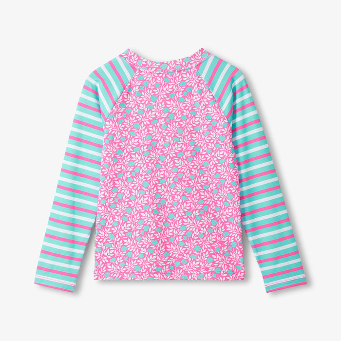 Hatley Long Sleeve Rashguard - Mini VInes-S26MVK1784 3-Pumpkin Pie Kids Canada