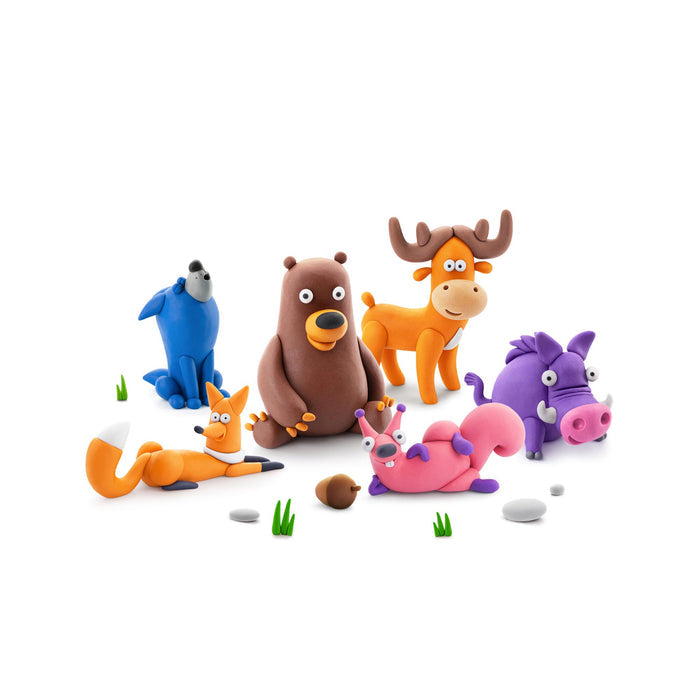 Hey Clay Forest Animals Clay-HC15022-Pumpkin Pie Kids Canada