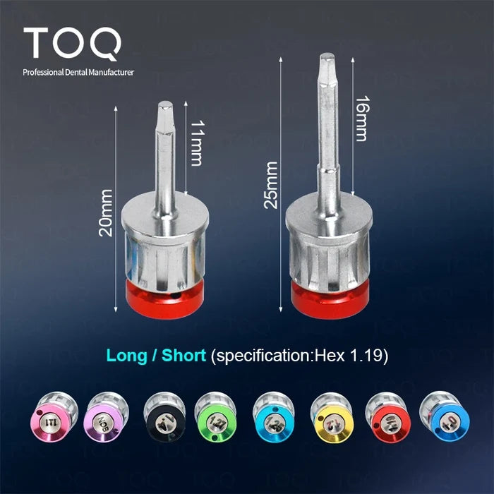 High Quality Screwdriver Tools Dental Implant Torque Wrench Ratchet 10-70NCM with Drivers & Wrench Kit