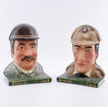 Holmes & Watson Bookend Set