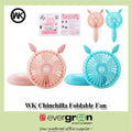 Hong Kong WK ChinChilla type Foldable Fan WT-F6