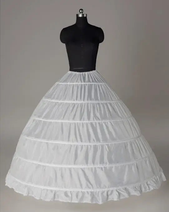 Hot Bridal Wedding Petticoat Underskirt Prom Plus Size Hoop Crinoline 12 Styles Customized