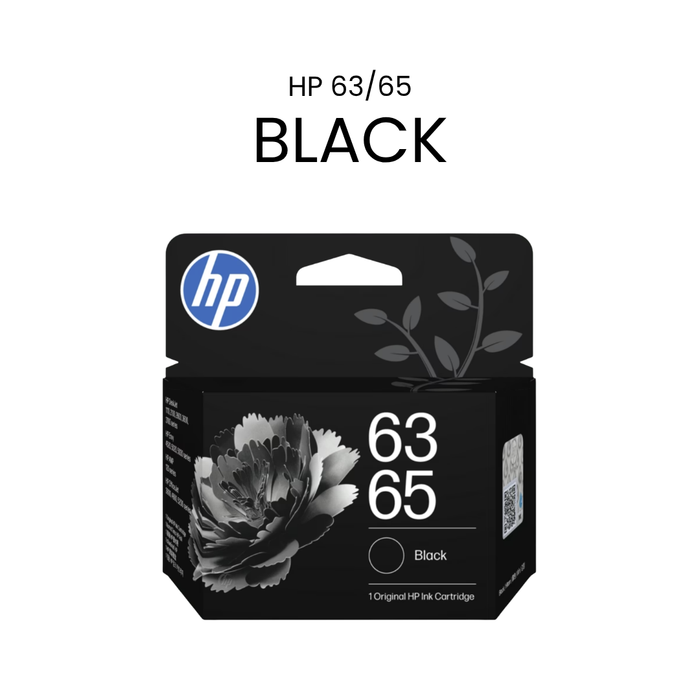 HP 63/65 Color/Black/XL Black Original Ink Cartridge