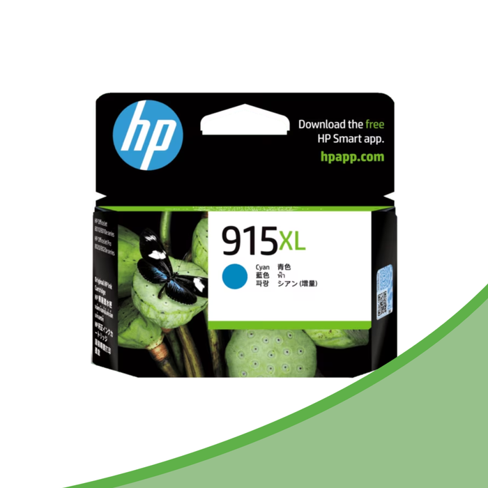HP 915XL High Yield Original Ink Cartridge | Black, Cyan, Magenta, and Yellow