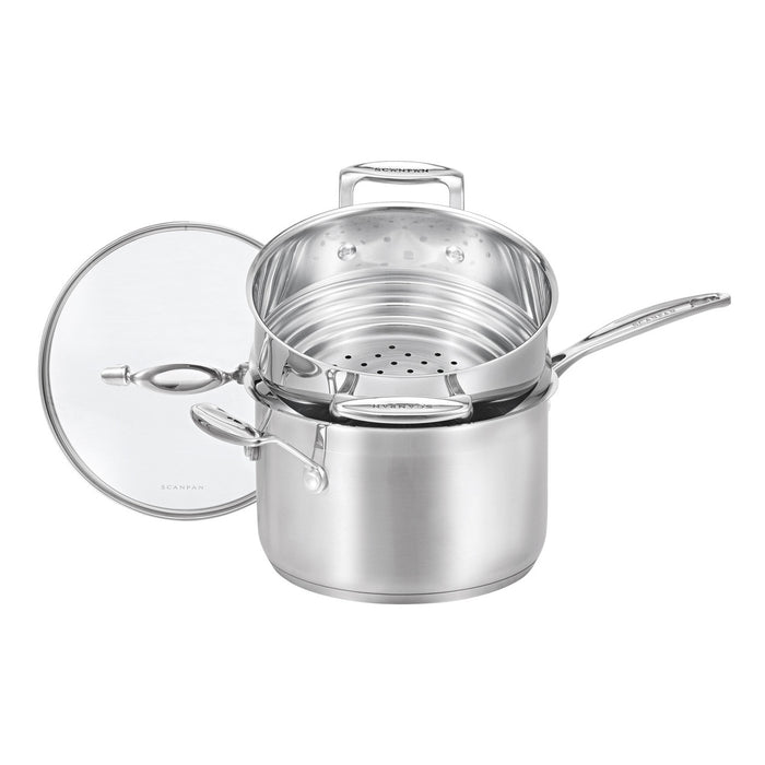 Impact 20cm Saucepan with 16/18/20cm Multi Steamer