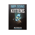 Imploding Kittens expansion box front, dark box with a glowing kitten