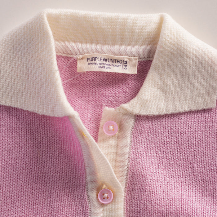 Infant Girl Sweater in Light Pink with Comfort Fit, Bunny Appliqué Detail & Warm Soft Fabric