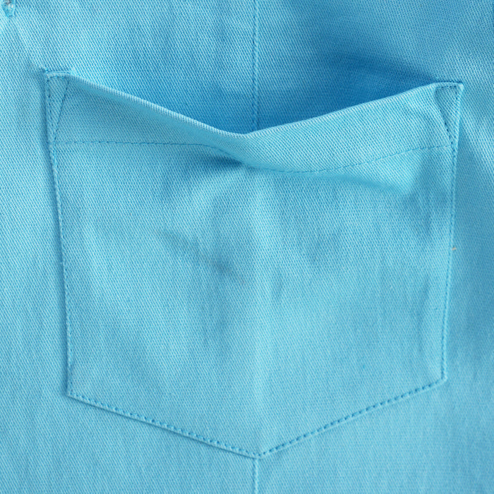 Infant Unisex Dungaree Set in Light Blue with Full Sleeves Tshirt, Warm Fabric & Comfort Fit