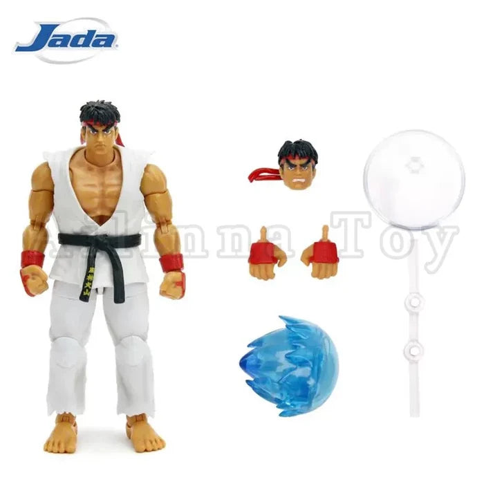 Jada Toys 1/12 6inch Action Figure Ultra Street Fighter II: The Final Challengers Ryu Anime Model