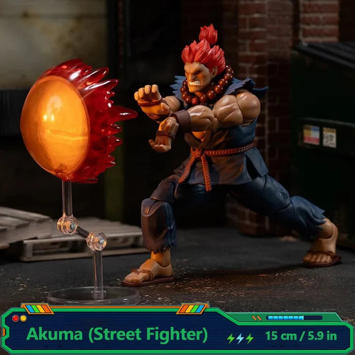 JADA Toys Action Figures Street Fighter Akuma Collectible Figure 15cm JD36717