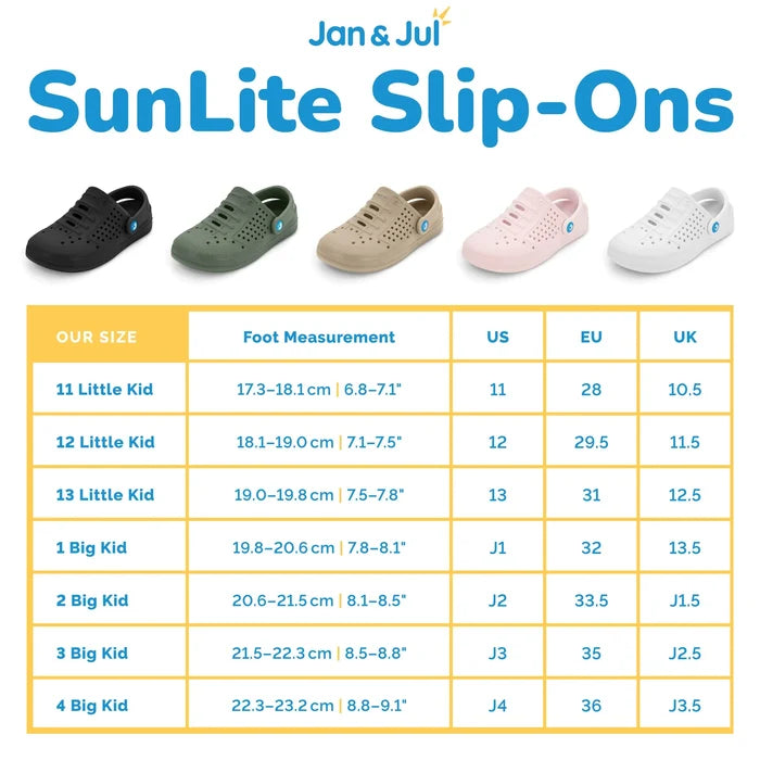 Jan & Jul SunLite Slip-On - Soft Pink-SLO-SOP 11-Pumpkin Pie Kids Canada