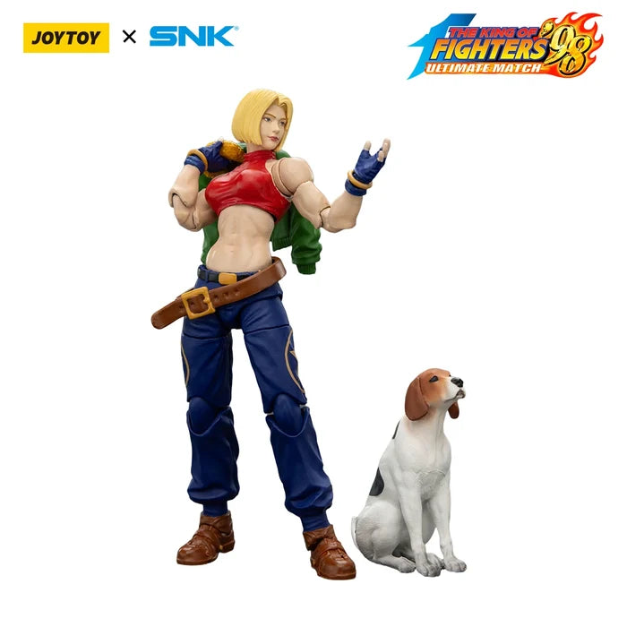 JOYTOY SNK 1/18 Action Figures KOF '98UM '97 Special Team Ryuji Yamazaki Billy Kane Blue Mary