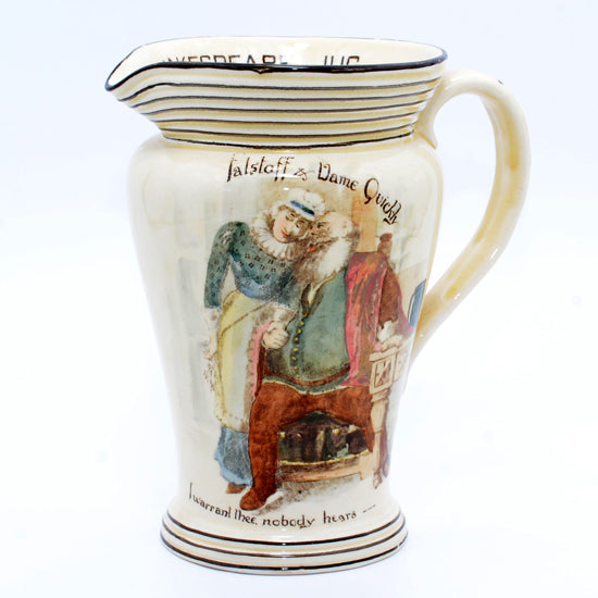 Jug, Shakespeare Falstaff & Dame