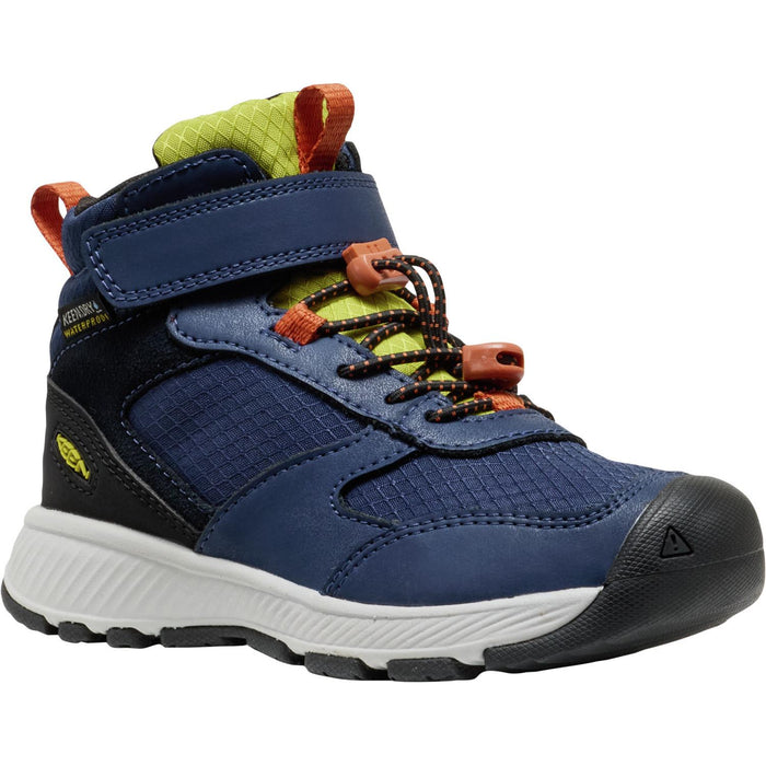 Keen Skua Mid WP Hiker - Naval Academy/Rogue Green-1031100 11-Pumpkin Pie Kids Canada