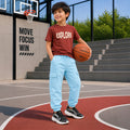 Kids Boys Combo | Brown Graphic Tshirt, Casual Cargo Trousers