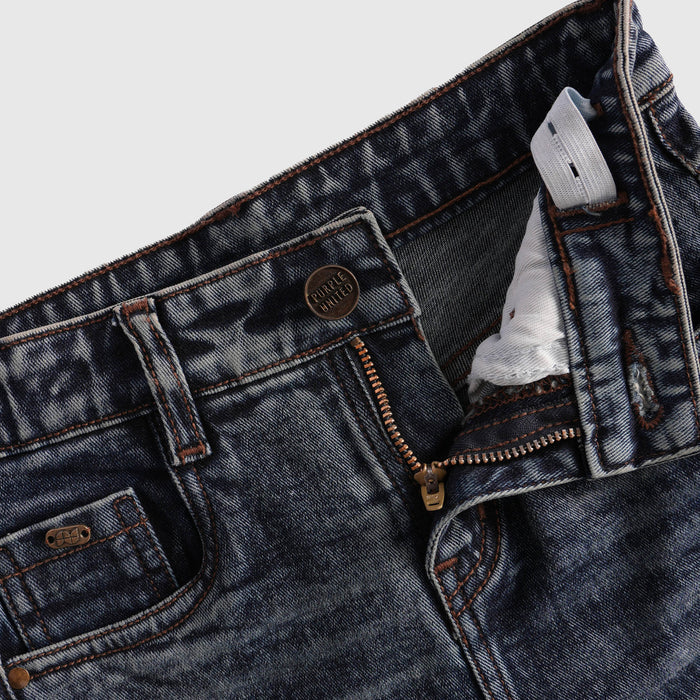 Kids Boys Jeans in Light Blue with Straight Fit, Pocket Detail & Soft Denim Fabric