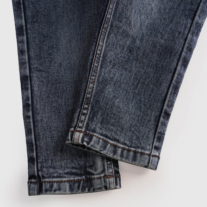 Kids Boys Jeans in Light Blue with Straight Fit, Pocket Detail & Soft Denim Fabric