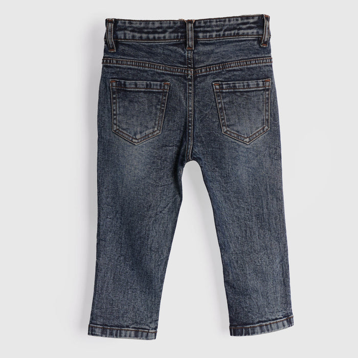 Kids Boys Jeans in Light Blue with Straight Fit, Pocket Detail & Soft Denim Fabric