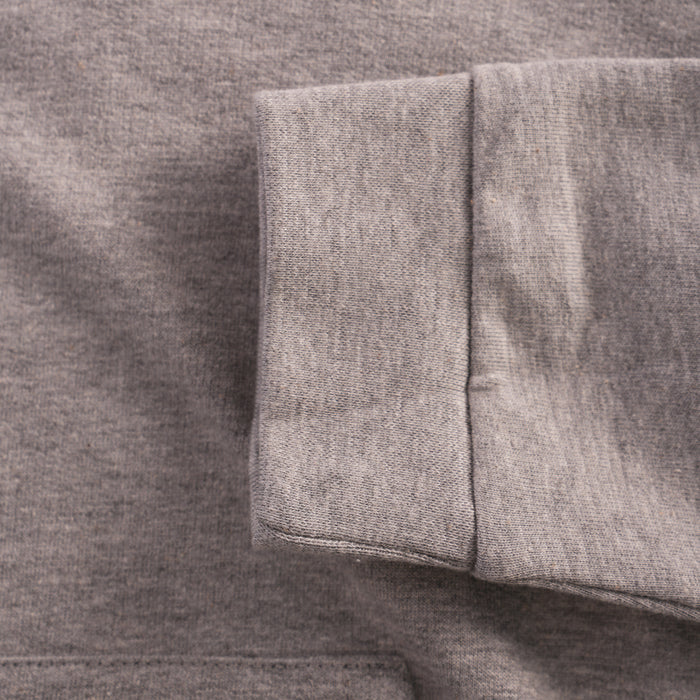 Kids Boys Sweatshirt in Grey Melange with Warm Fabric & Comfortable Casual Winter Styling