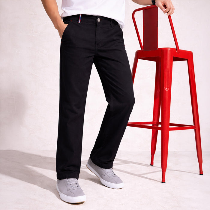 Kids Boys Trousers in Black with Tailored Fit, Smart Pocket Styling & Comfort Fabric